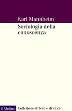 copertina Sociologia della conoscenza