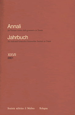 copertina XXVII, 2001