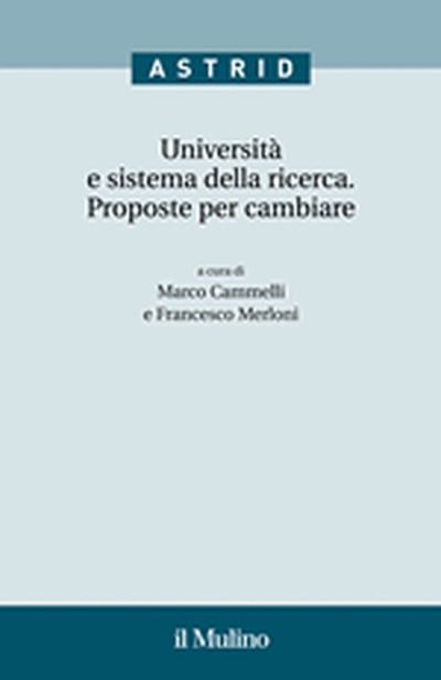 Cover Università e sistema della ricerca