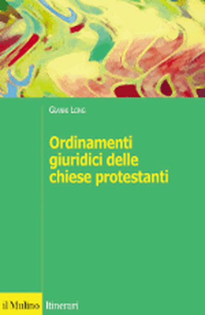 Copertina Ordinamenti giuridici delle chiese protestanti