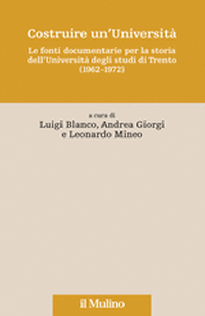 Cover Costruire un'università