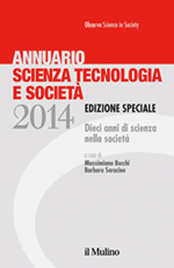 copertina Annuario Scienza Tecnologia e Società