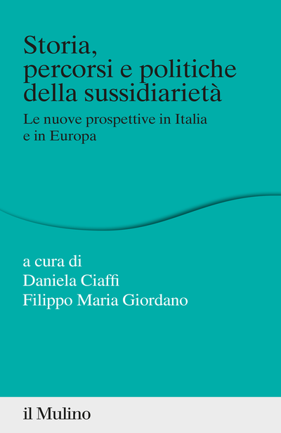 Cover Storia, percorsi e politiche della sussidiarietà